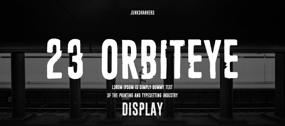 23 Orbiteye Font