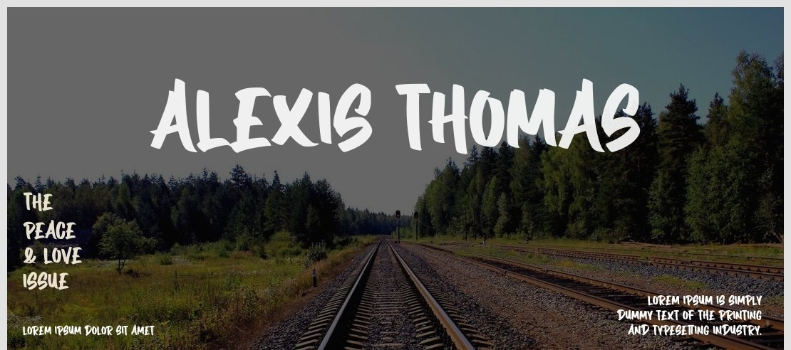 Alexis Thomas Font