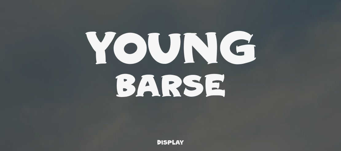 Young Barse Font