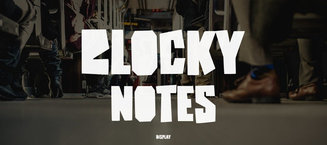 Blocky Notes Font