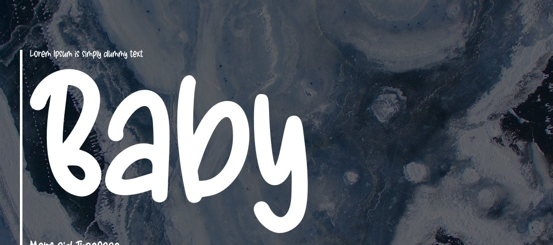 Baby Mermaid Font