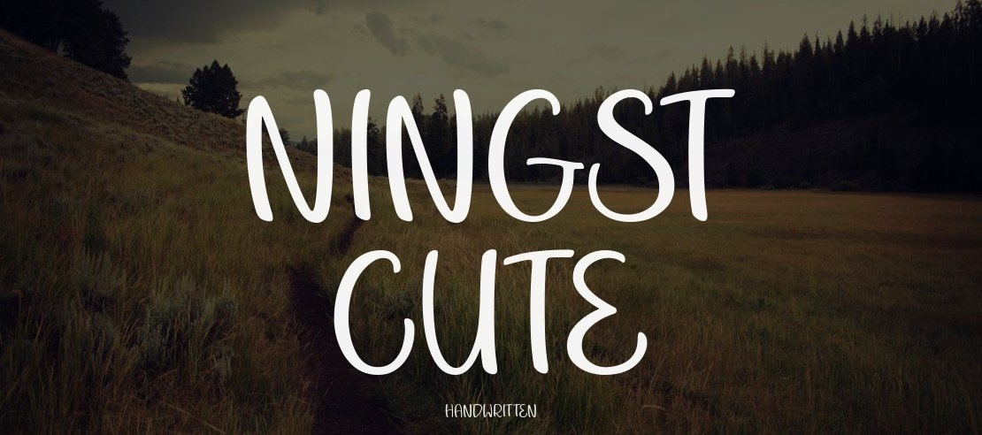 Ningst Cute Font