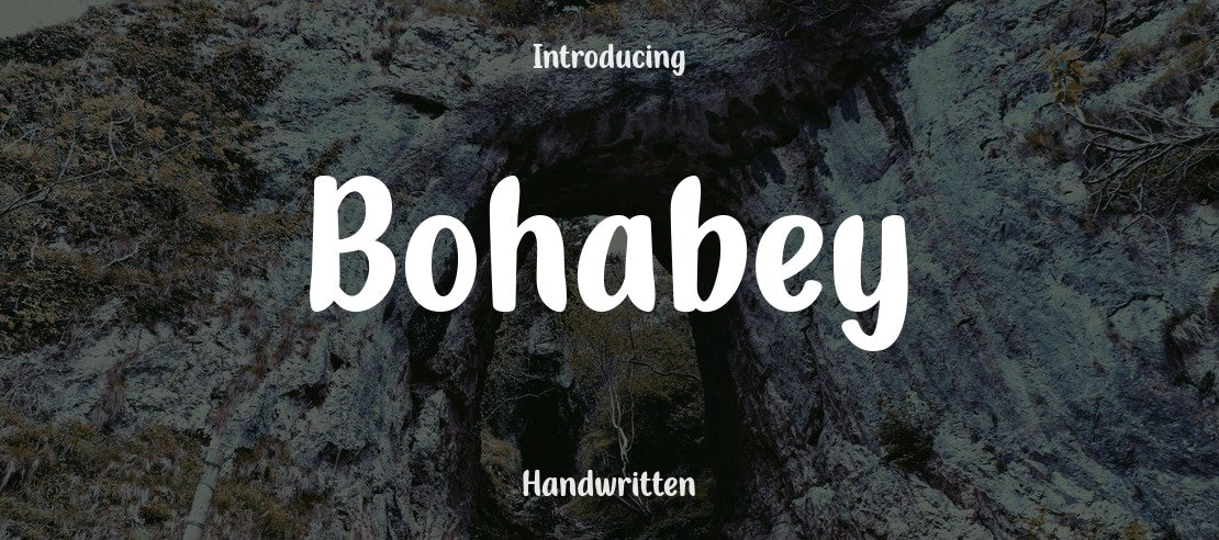 Bohabey Font Family