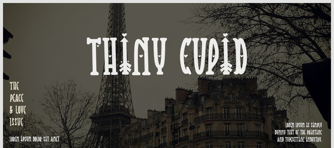 Thiny Cupid Font