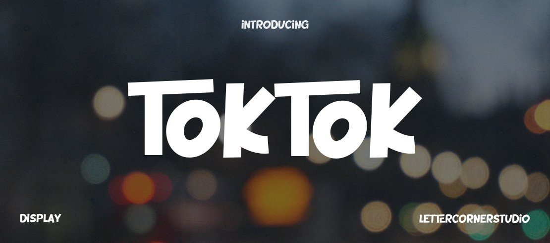 Toktok Font