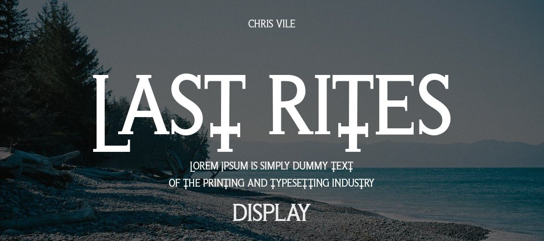 Last Rites Font