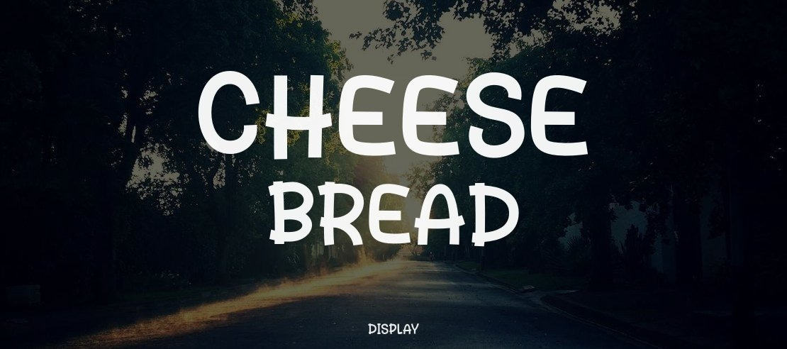 Cheese Bread Font