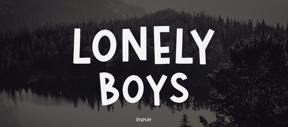 LONELY BOYS Font Family