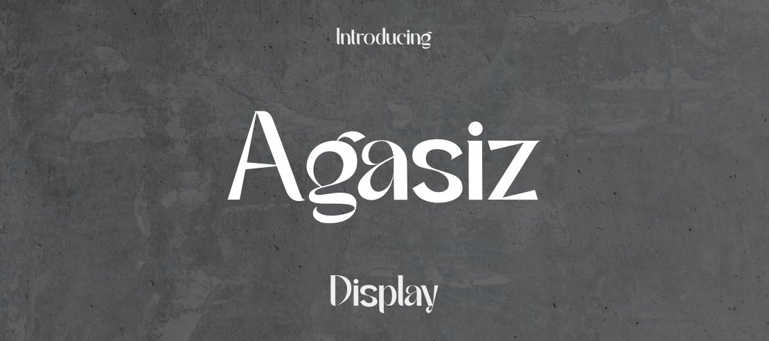 Agasiz Font