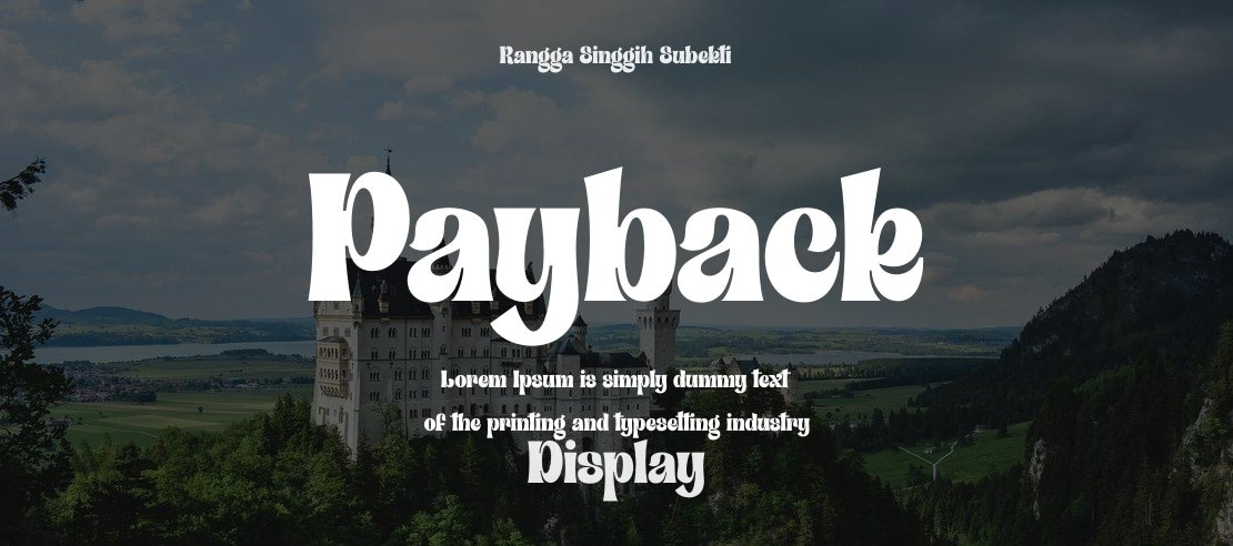 Payback Font