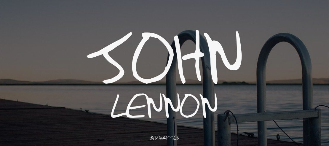 John Lennon Font