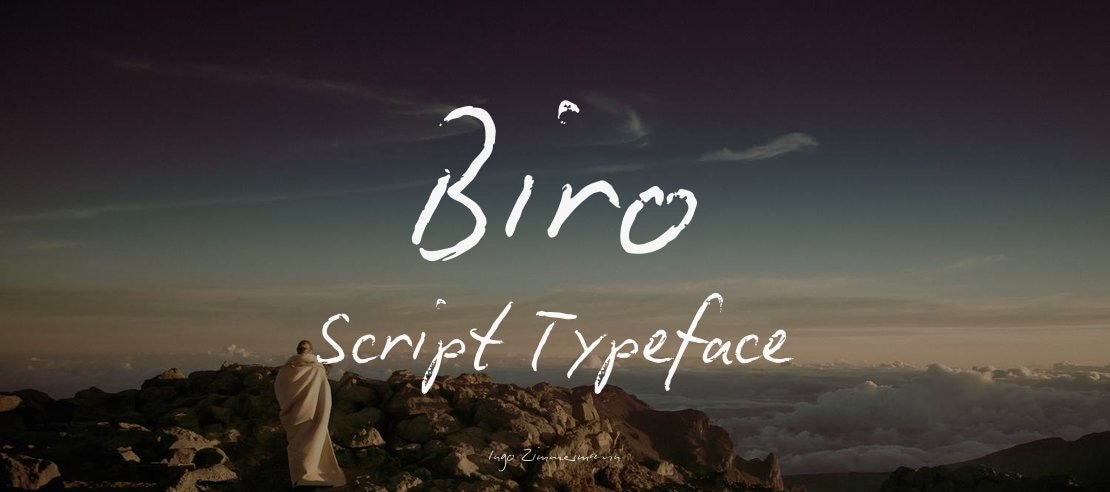 Biro Script Font