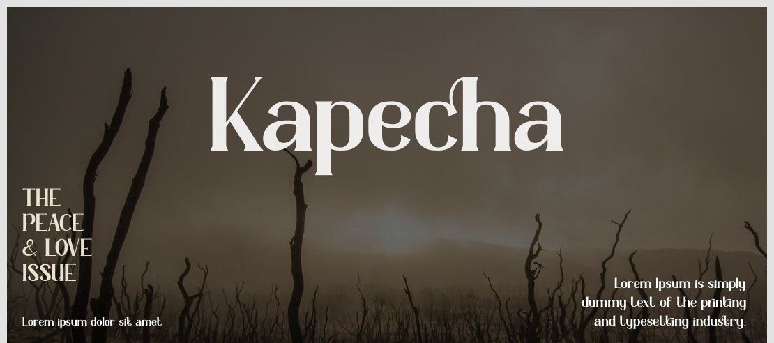 Kapecha Font