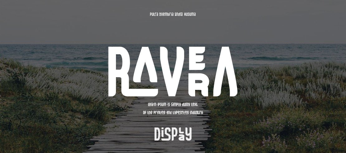 RAVERA Font