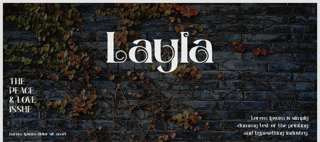 Layla Font