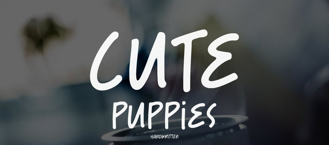 Cute Puppies Font