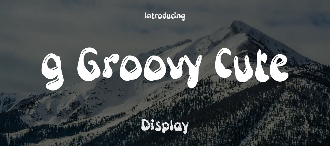 g Groovy Cute Font