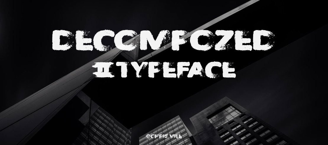 Decompozed 2 Font