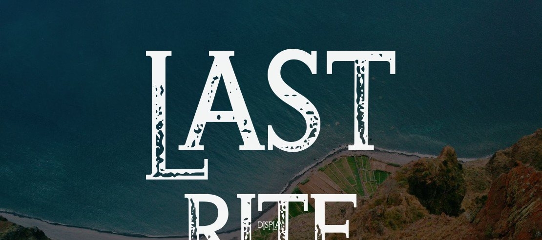 Last Rite Font