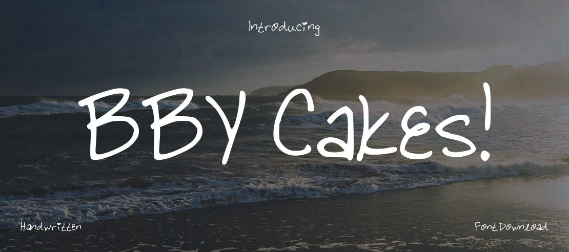 BBY Cakes! Font