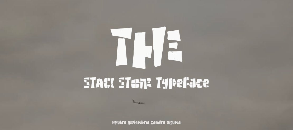 THE STACK STONE Font