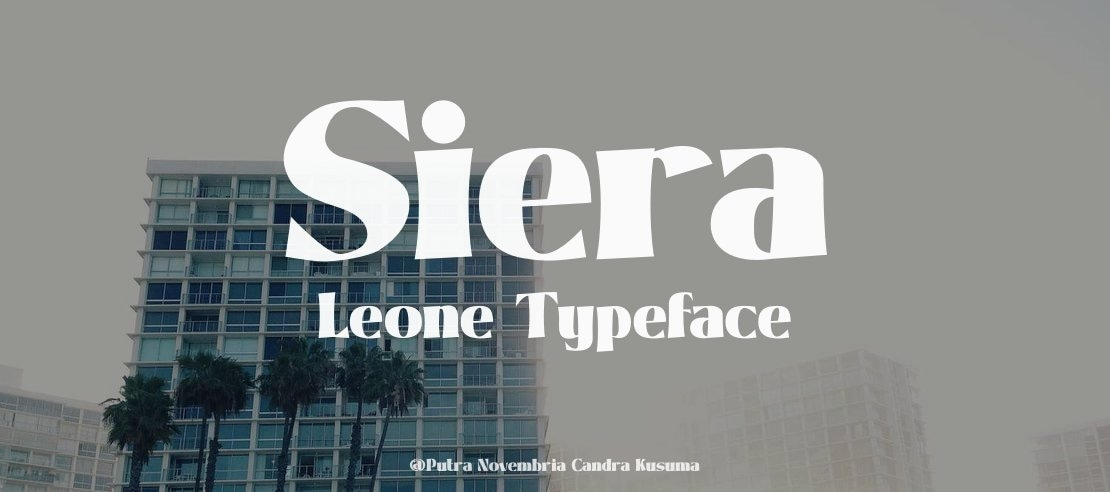 Siera Leone Font