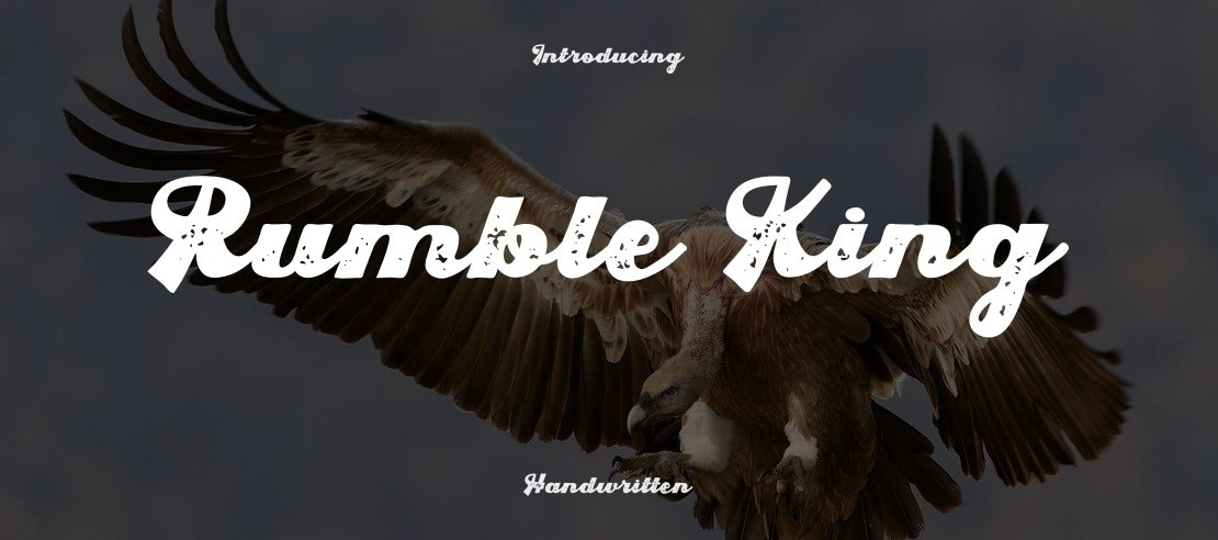 Rumble King Font