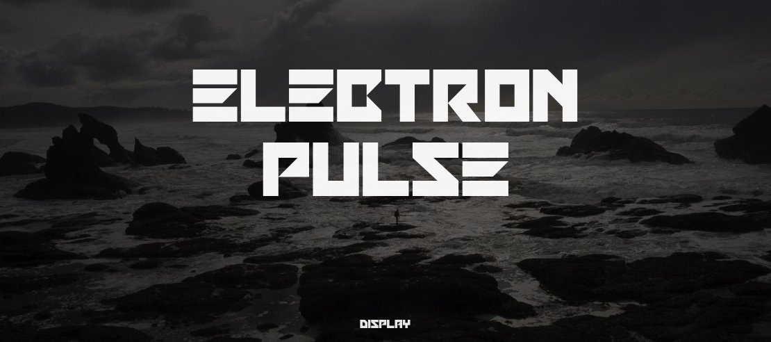 Electron Pulse Font Family