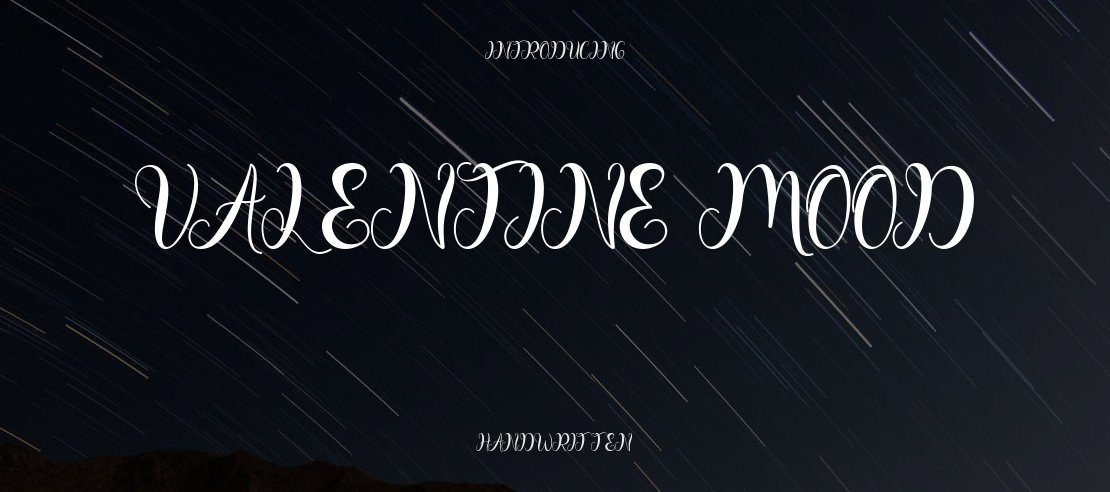 Valentine Mood Font