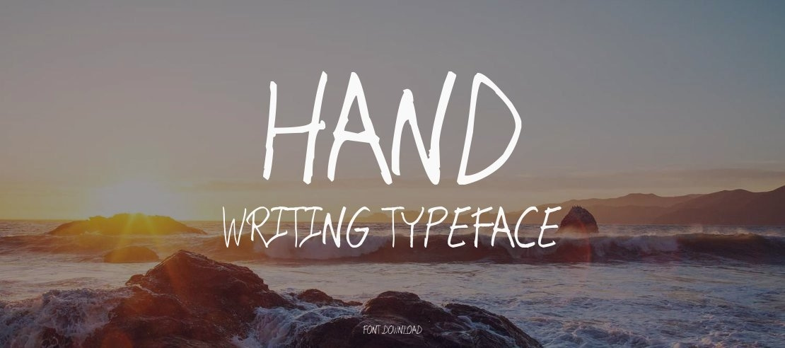 Hand Writing Font