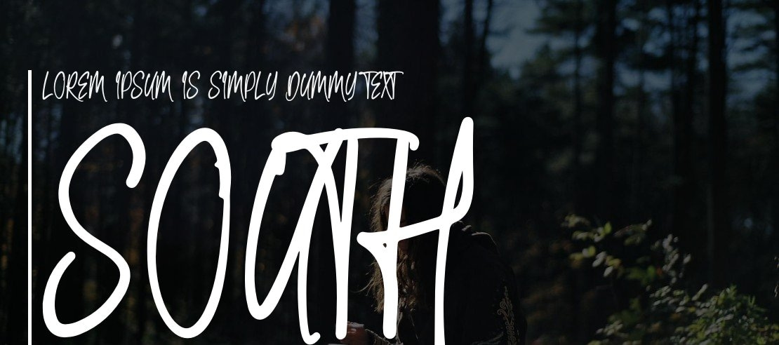 South Signature Font