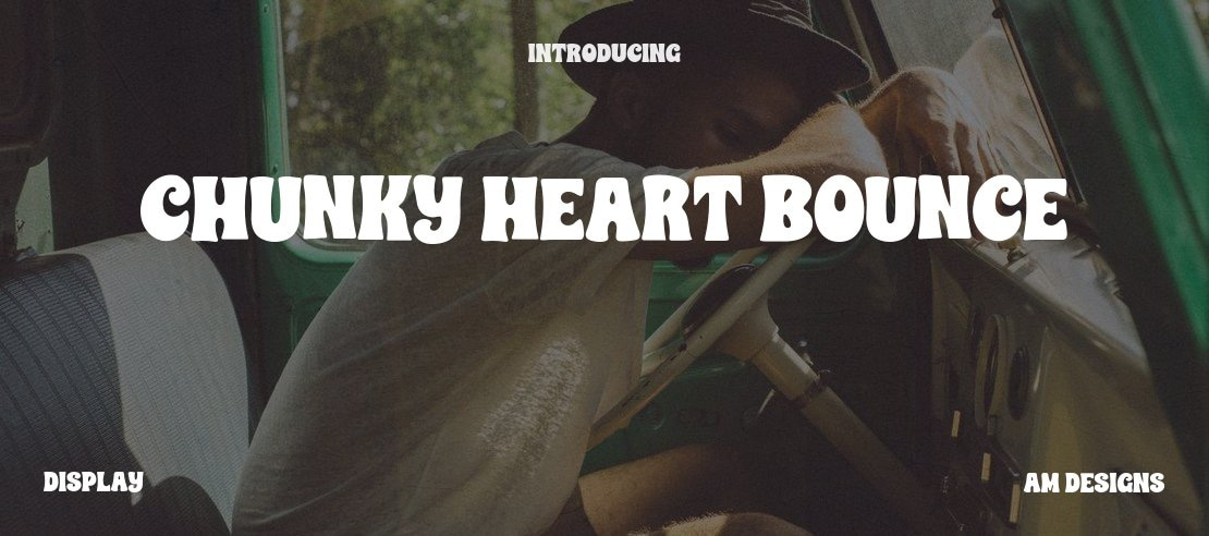 CHUNKY HEART BOUNCE Font Family