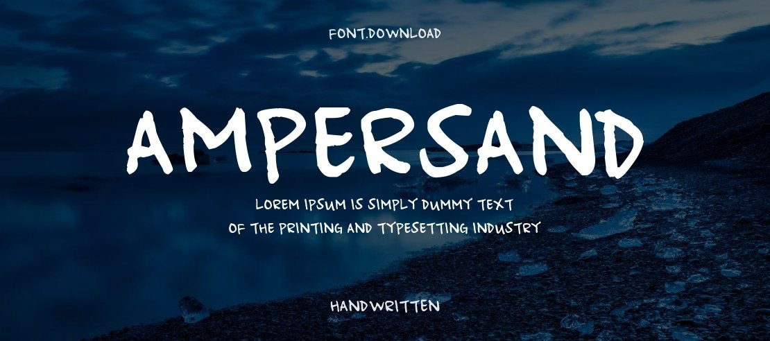 Ampersand Font