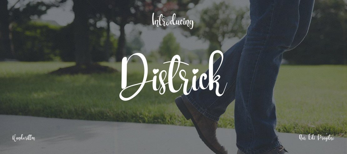 Districk Font