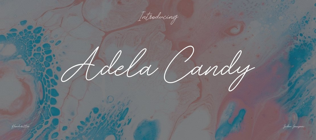 Adela Candy Font