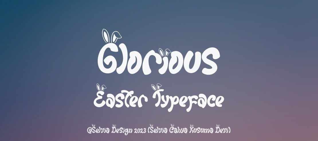 Glorious Easter Font