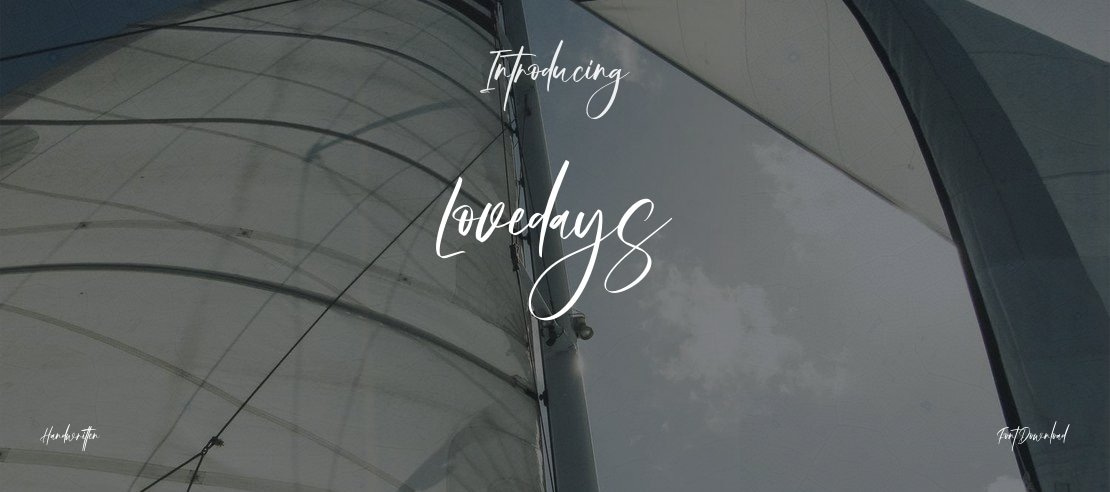 Lovedays Font