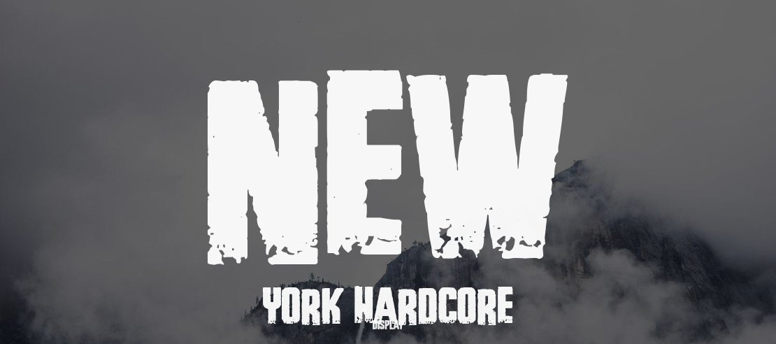 New York Hardcore Font