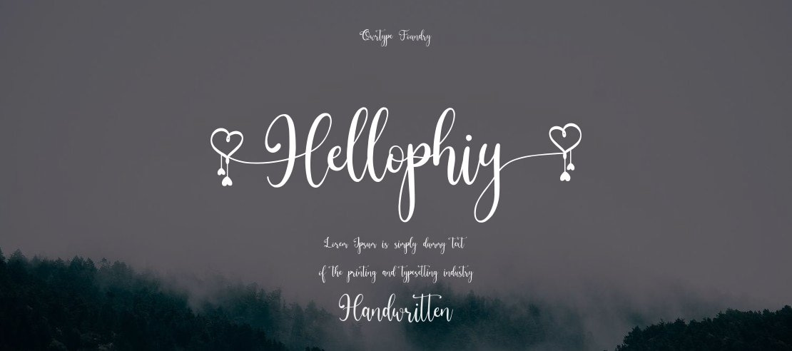 Hellophiy Font