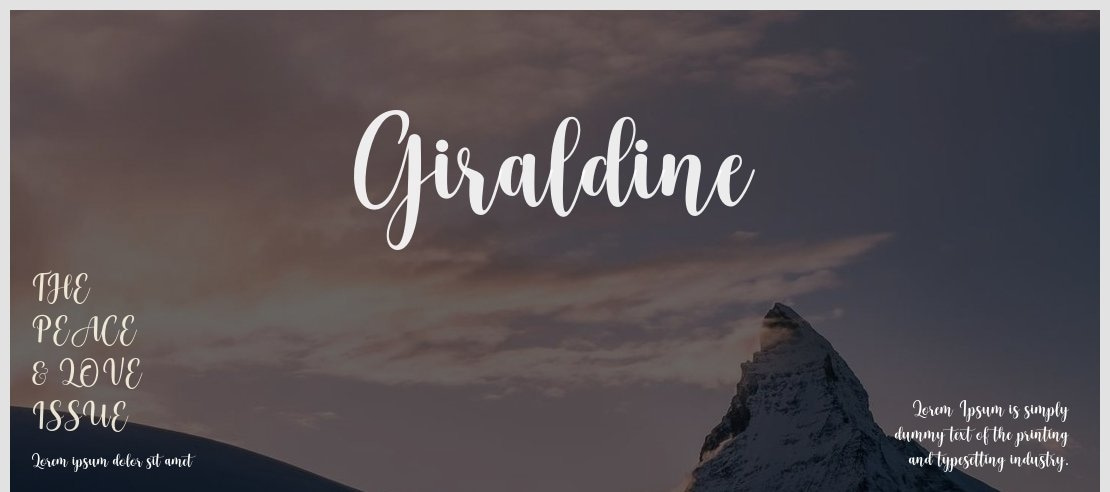 Giraldine Font