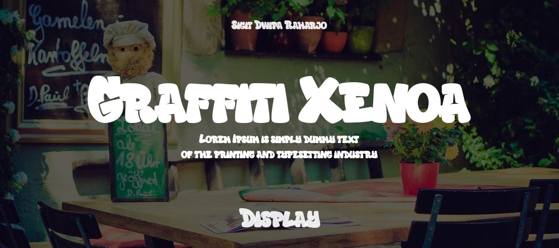 Graffiti Xenoa Font Family