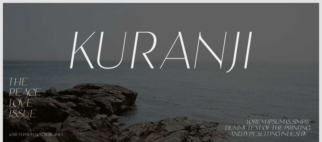 Kuranji Font