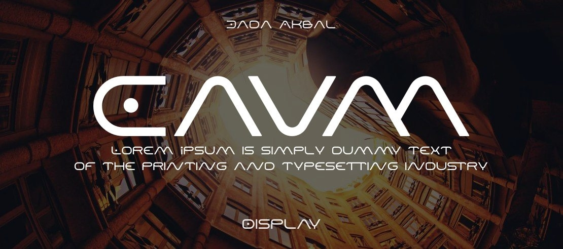 Eavm Font