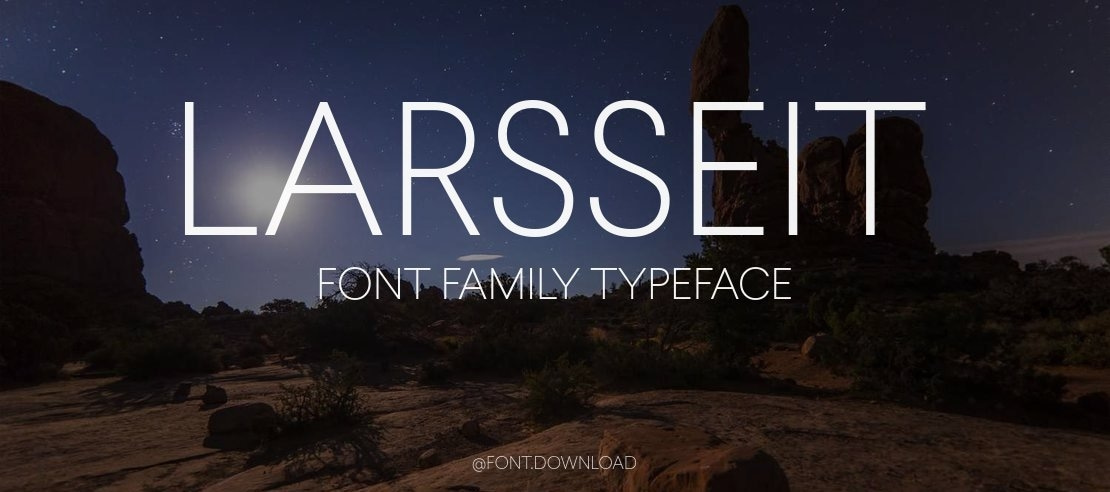 Larsseit Font Family
