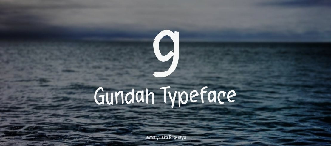 g Gundah Font