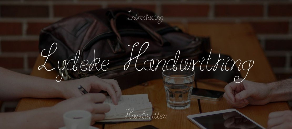 Lydeke Handwrithing Font