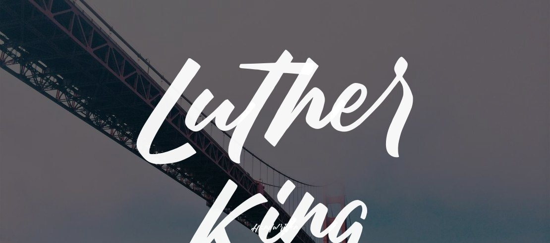 Luther King Font
