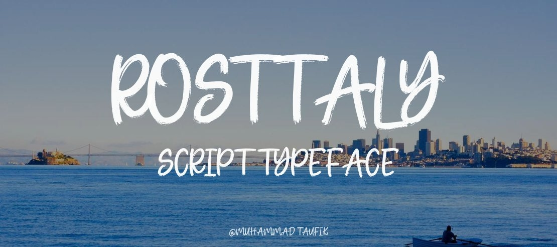 Rosttaly Script Font Family