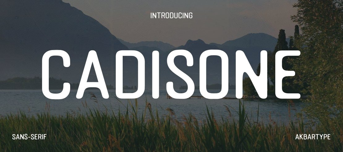 Cadisone Font Family