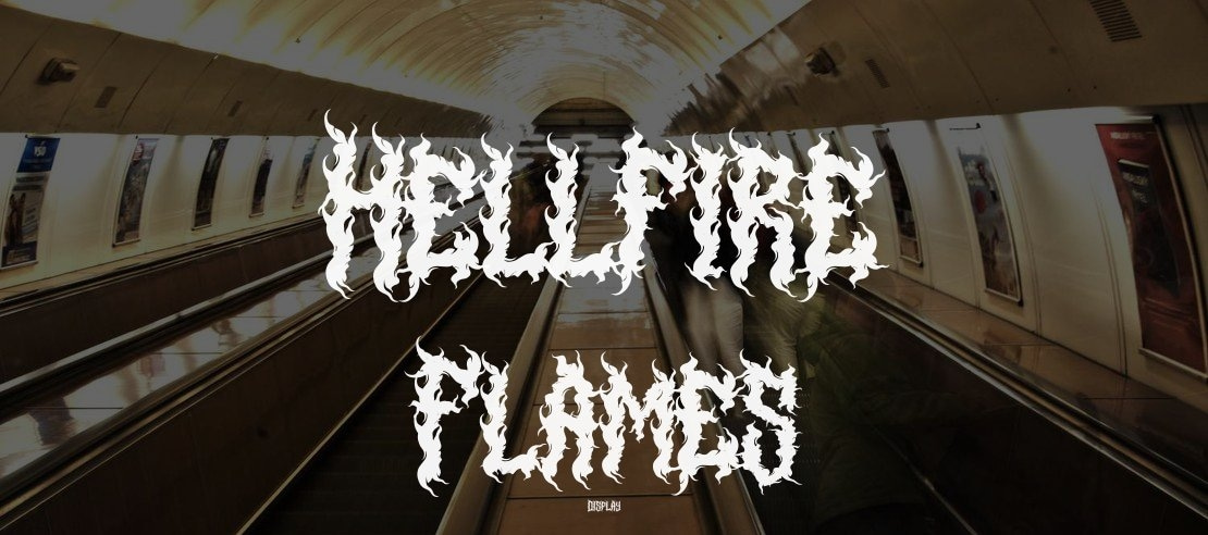 Hellfire Flames Font